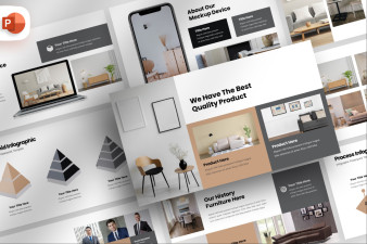 Professional Furniture Collection Presentation Template